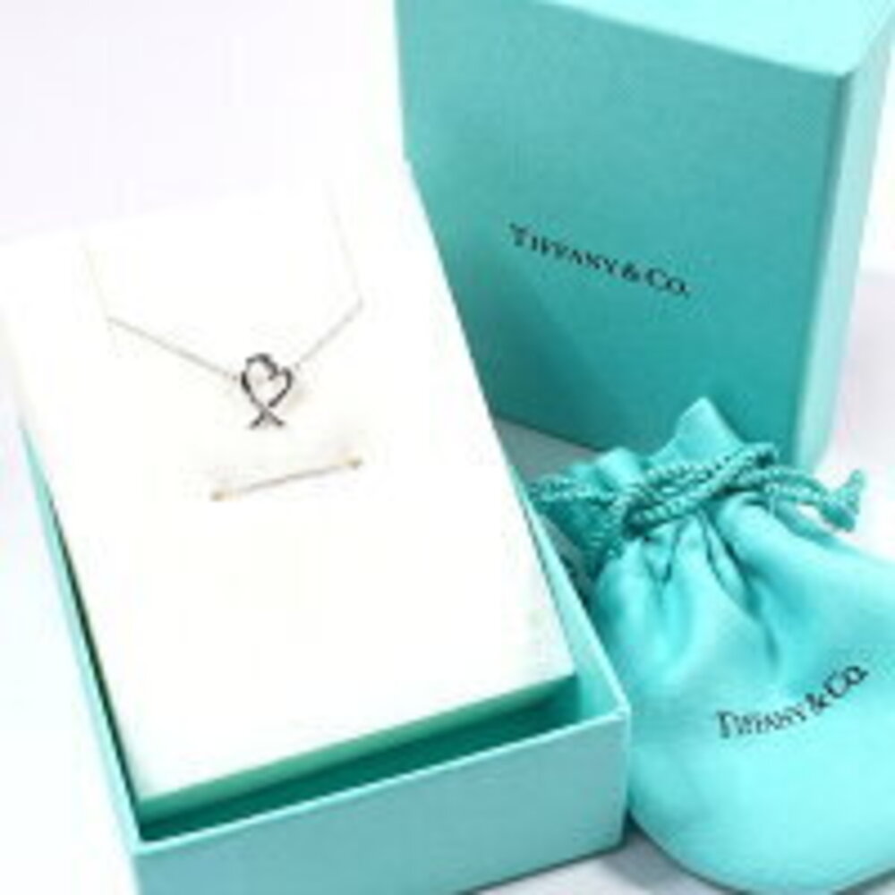 TIFFANY Co Loving Heart Paloma Picasso Necklace Sterling Silver